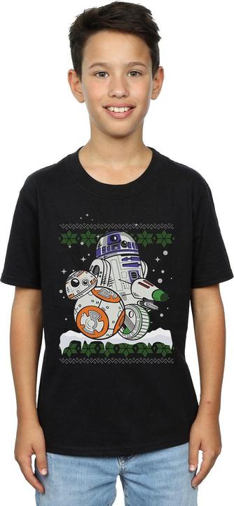 Image du produit Star Wars - T-shirt THE RISE OF SKYWALKER ROLLING THIS CHRISTMAS - Garçon (140, 146)