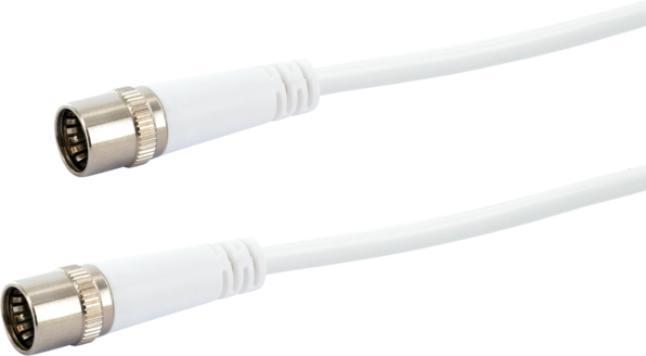 Produktbild Schwaiger KDSK15 042 Koaxialkabel 1,5 m F Weiss (10 dB, Antennenkabel)