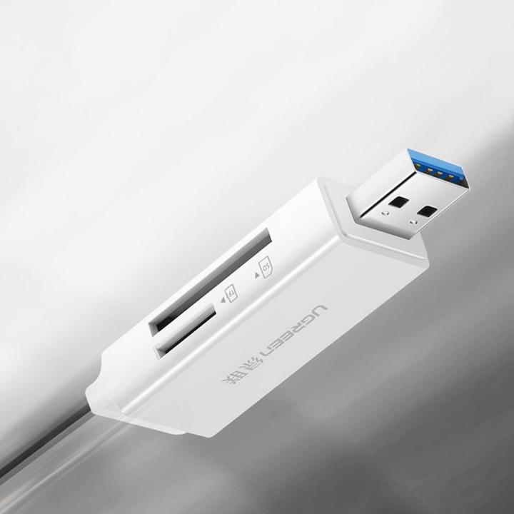 Produktbild Ugreen CM104 SD/microSD USB 3.0 memory card reader (black) (USB 3.0)