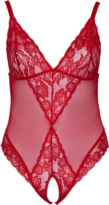 Actual product image Cottelli Collection Crotchless Body red 2XL (XXL)