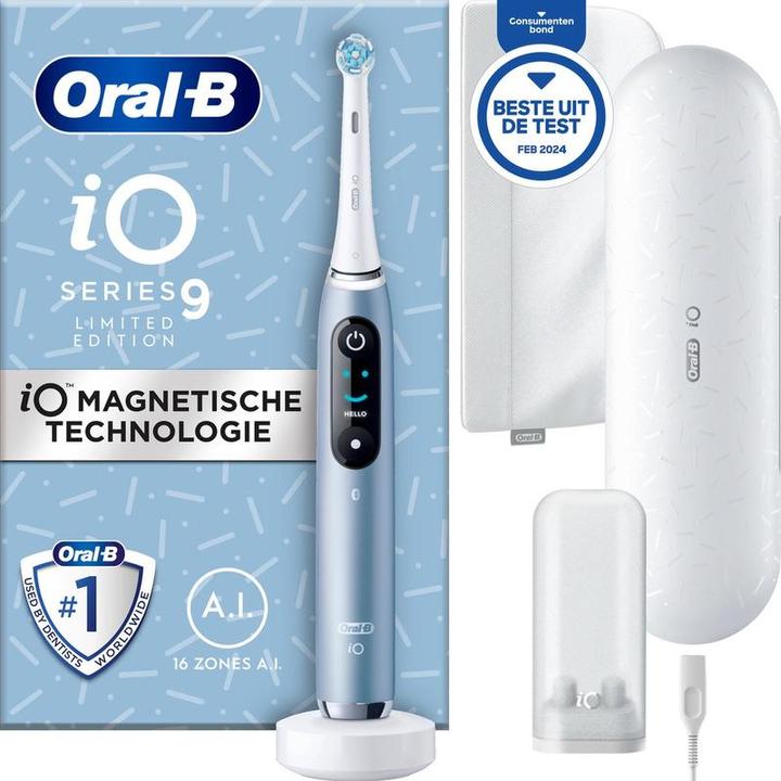 Actual product image Oral-B iO 9n Marineblauw Speciale Editie (Oscillating toothbrush)