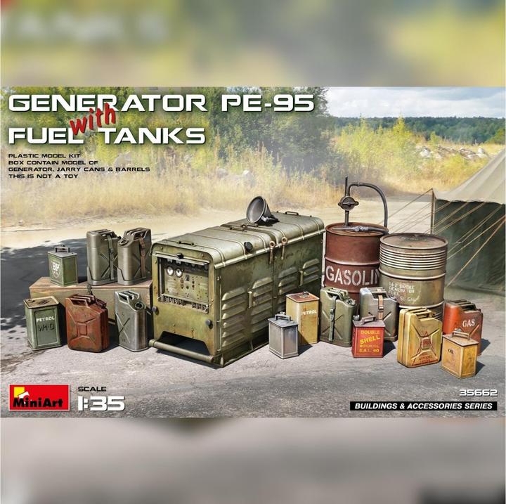 Produktbild 1: 35 Stromgenerator PE-95 m. Kanistern