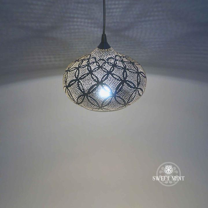 Actual product image Sweet Mint Oriental Lamp Potiki Flower (E27)
