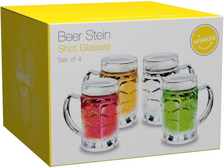 Actual product image Winkee Masskrug Shot Glasses Set of 4 (4 x, Shot glass)