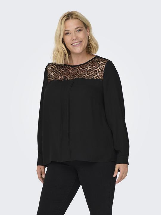 Immagine prodotto Only Top curvy in pizzo con maniche lunghe (42)