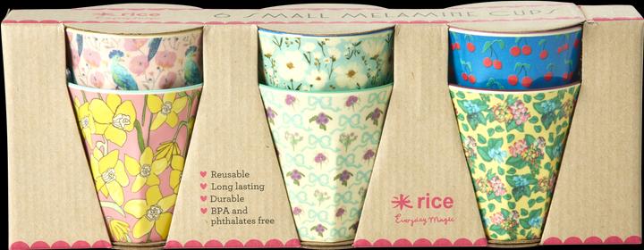 Actual product image Rice - Melamine Cups with Show Your True Colors Prints - Small - 160 ml