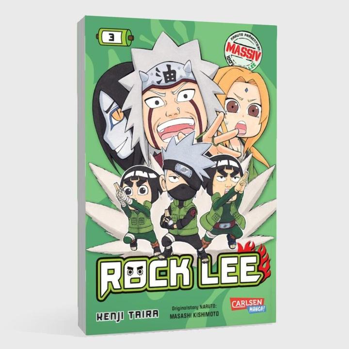 Image du produit Rock Lee Massiv 3 (Allemand, Kenji Taira, Miyuki Tsuji, Masashi Kishimoto, 2024)