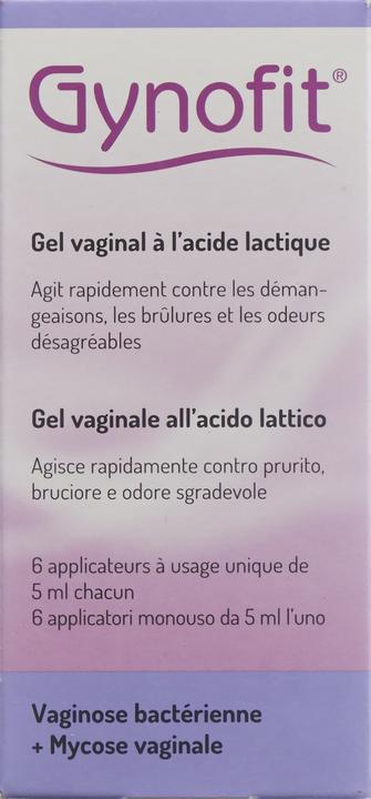 Image du produit Gynofit Gel vaginal à l'acide lactique (5 ml, Gel intime)