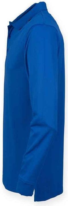 Actual product image Henbury Adults Unisex Long Sleeve Coolplus Piqu Polo Shirt (XS)