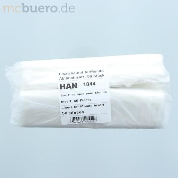 Immagine prodotto Han Sacchetto di ricambio per l'inserto umido Mondo PU=50 pezzi (50 x, 3 l)