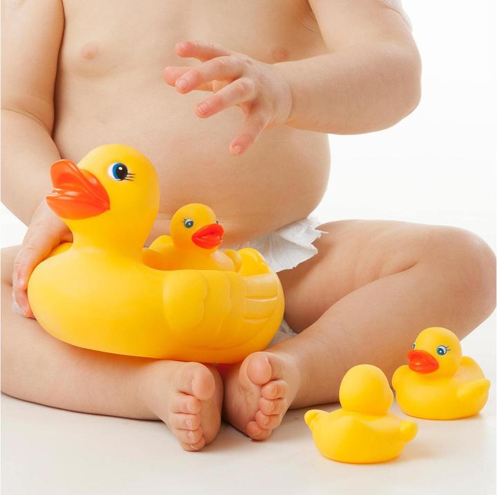 Actual product image Playgro Duck family