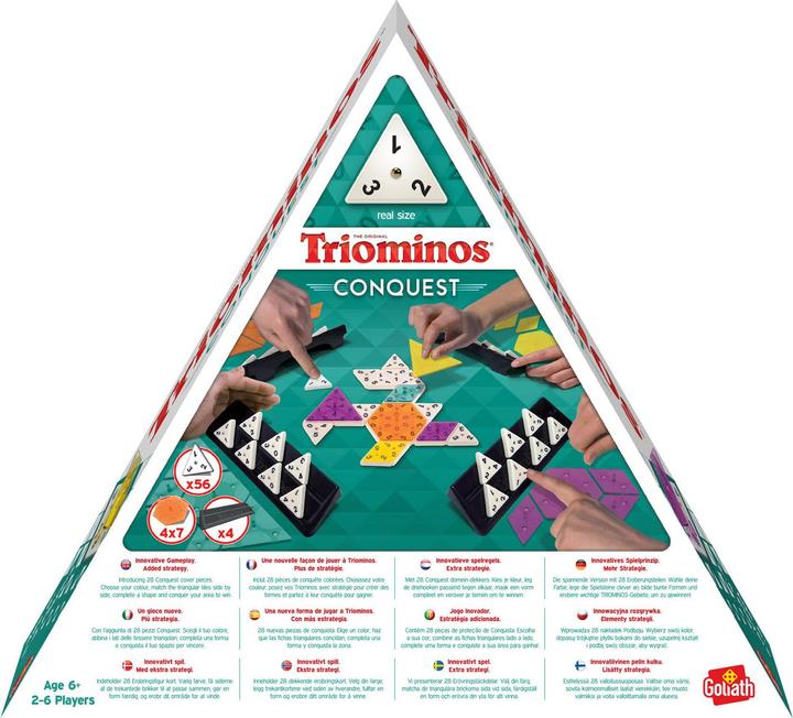 Actual product image Goliath Toys Goliath Triominos Conquest