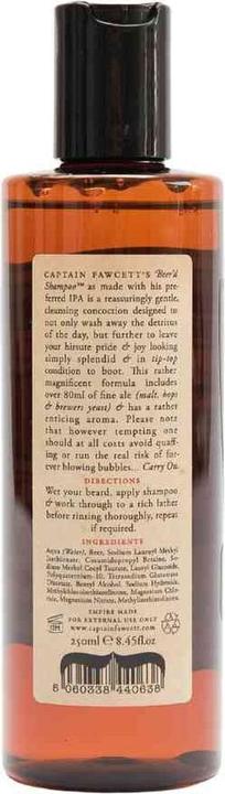 Produktbild Captain Fawcett Capt. Fawcett Care - Beer'd Shampoo (250 ml, Flüssiges Shampoo)