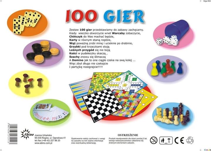 Produktbild Abino Zestaw 100 gier AB 72113 (Polnisch)