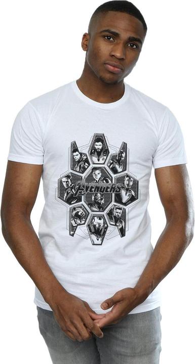 Produktbild Avengers Endgame Hero Shapes TShirt (5XL)