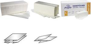 Produktbild Fripa Papierhandtücher COMFORT V-Falzung, Masse: 25 x 23 cm 3200 Stück (1 x)