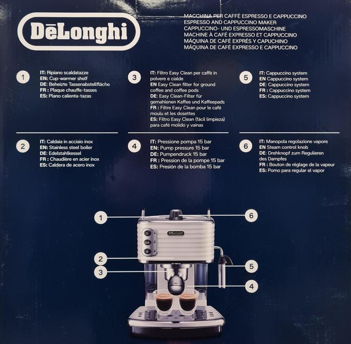 Produktbild De'Longhi ECZ 351 W Scultura