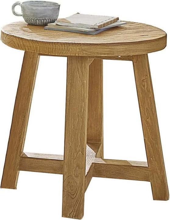 Actual product image Loberon Beistelltisch Gorivel braun (50 x 50 x 50 cm)
