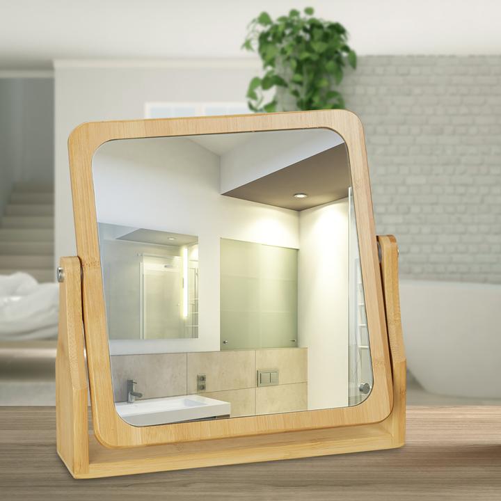 Actual product image Relaxdays Freestanding Cosmetic Mirror (26.5 x 7 x 27 cm)