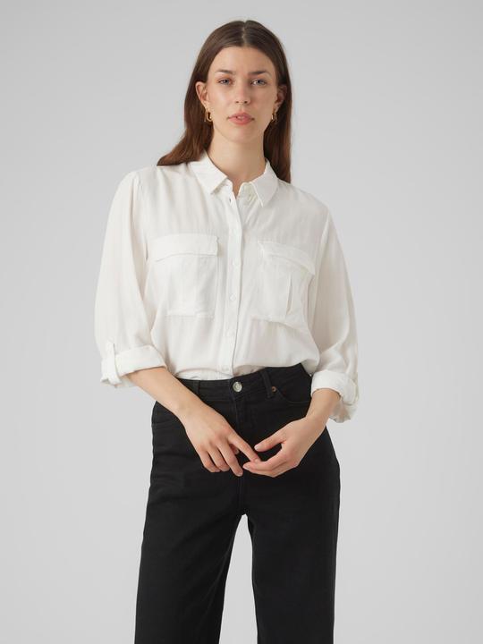 Actual product image Vero Moda VMVILMA L/S FOLD UP SHIRT WVN EXC Shirt (XS)