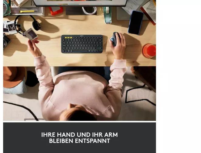 Actual product image Logitech Ergo M575 for Business (Wireless)