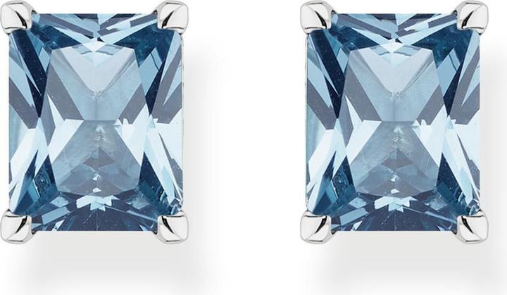 Produktbild Thomas Sabo Ohrstecker blauer Stein silber (925er Silber)
