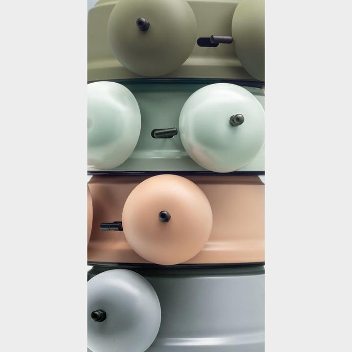 Image du produit Nextime Réveil classique Golden Hour Teal