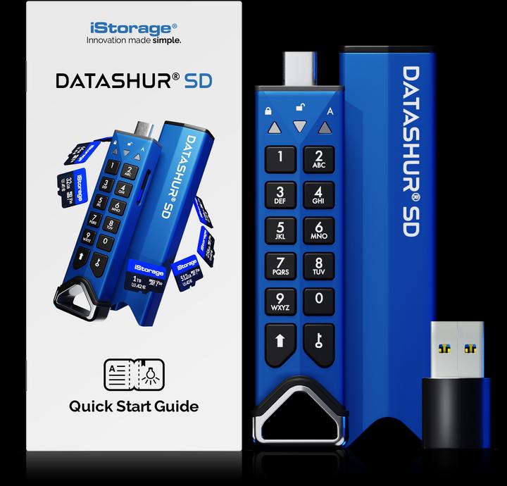 Produktbild iStorage datAshur SD Single Pack (USB-C 3.2 Gen 1)