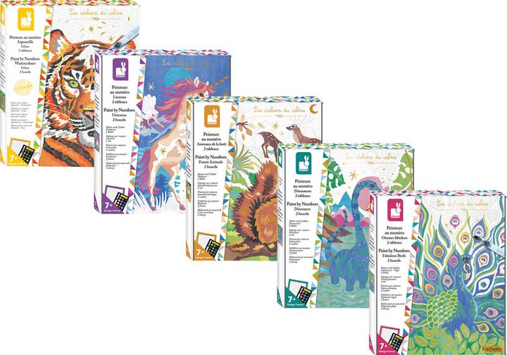 Produktbild Janod Malen nach Zahlen Einhorn
