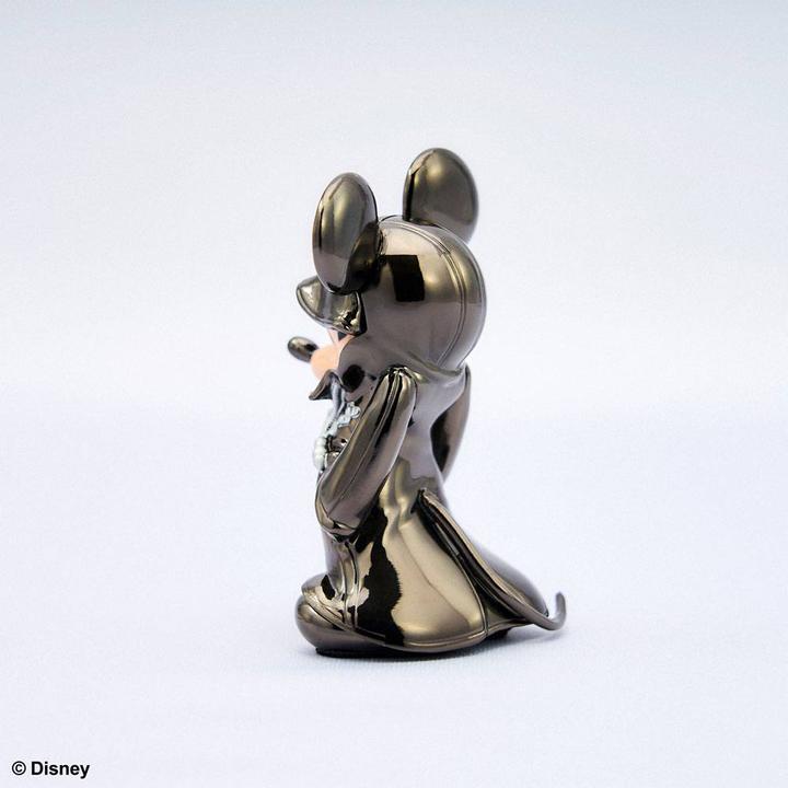 Actual product image Square Enix Kingdom Hearts II Bright Arts Gallery figurine Diecast King Mickey 6 cm