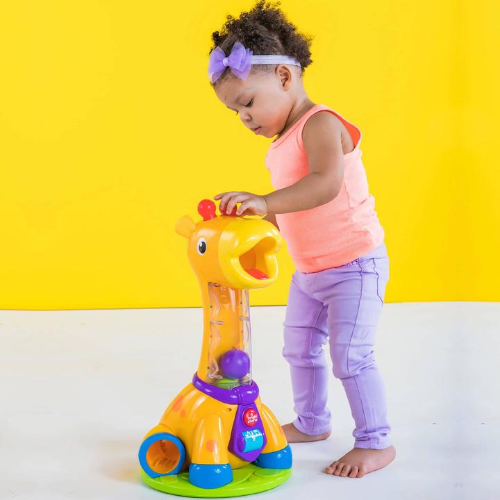 Actual product image Bright Starts Spin & giggle giraffe