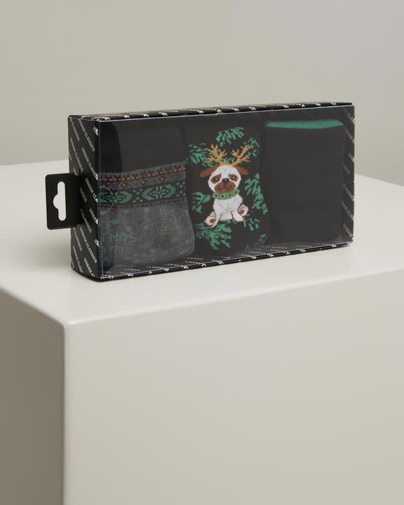 Immagine prodotto Urban Classics Set di calzini di Natale per cani (confezione da 3, 43 - 46)
