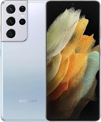 Re!commerce Galaxy S21 Ultra 5G (dual sim) (256 GB, Phantom silver, White, 6.80", 108 Mpx, Dual SIM, B / Very good)
