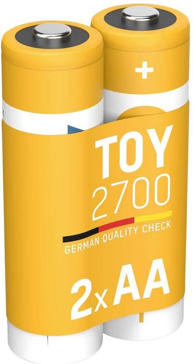 Immagine prodotto Ansmann 1312-0037 Batteria ricaricabile Mignon (AA) NiMH 2650 mAh 1,2 V 2 pz. (2 pz., AA, 2650 mAh)