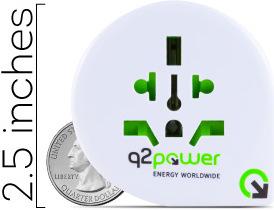 Produktbild Q2 Power Q2Power Reiseadapter Welt