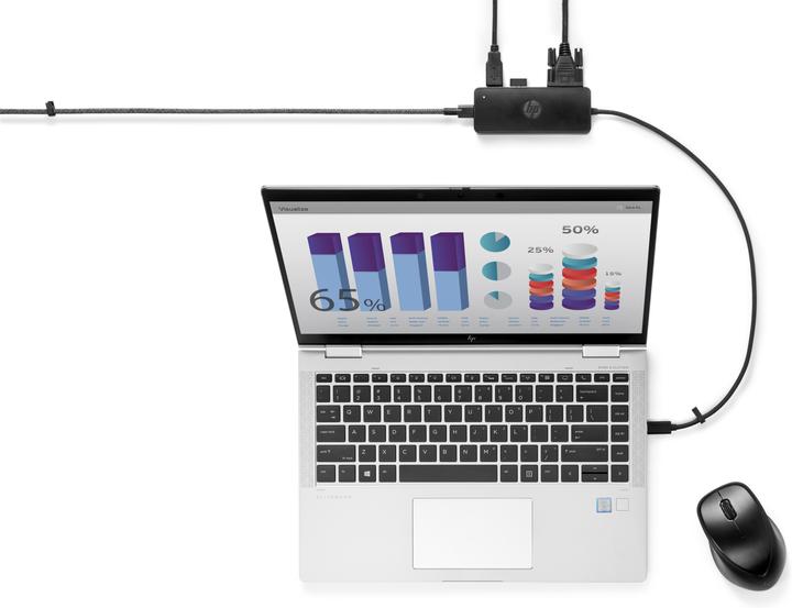 Produktbild HP Travel Hub G2 (USB-C, 1 Ports)