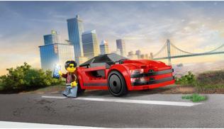 Actual product image LEGO Roter Sportwagen (60448, LEGO City)