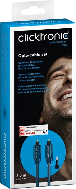 Produktbild clicktronic Opto-Kabel (2 m, Optisch)