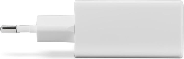 Produktbild Hama Schnellladegerät, 1x USB-C, 1x USB-A, Mini-Ladegerät, 32 Watt, Weiss (32 W)