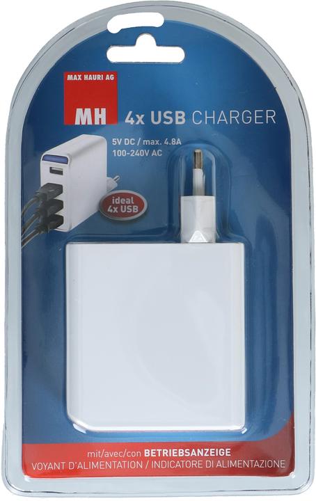 Produktbild Max Hauri USB Charger 4x USB A (24 W)