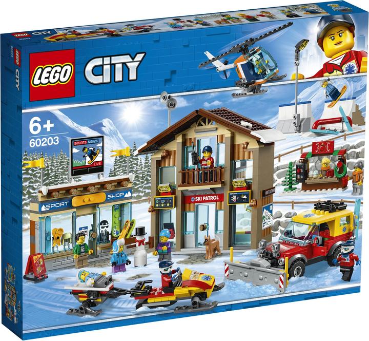 Actual product image LEGO ski resort (60203, LEGO City)