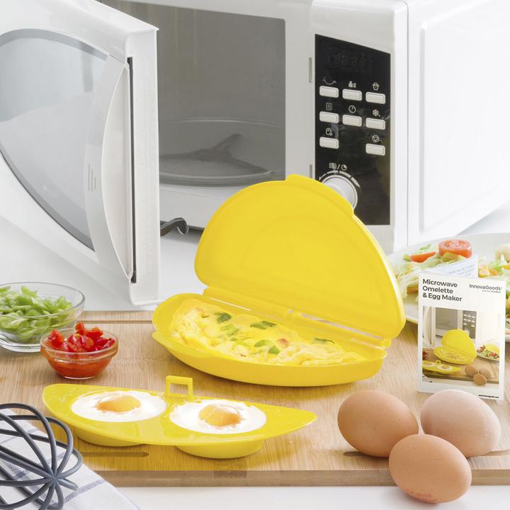 Immagine prodotto InnovaGoods Stampo per omelette per il microonde (Spina UE)