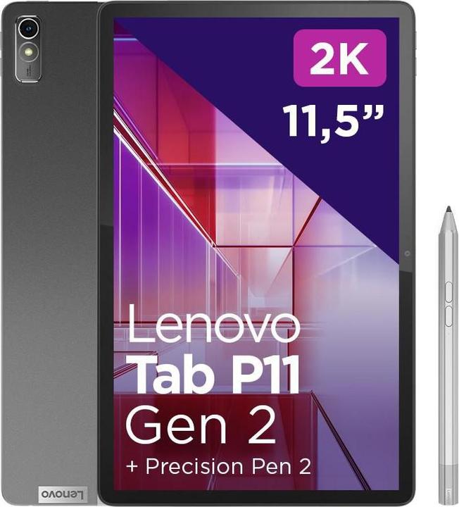 Actual product image Lenovo Tab P11 Gen 2 (WLAN only, 11.50", 128 GB, storm grey)