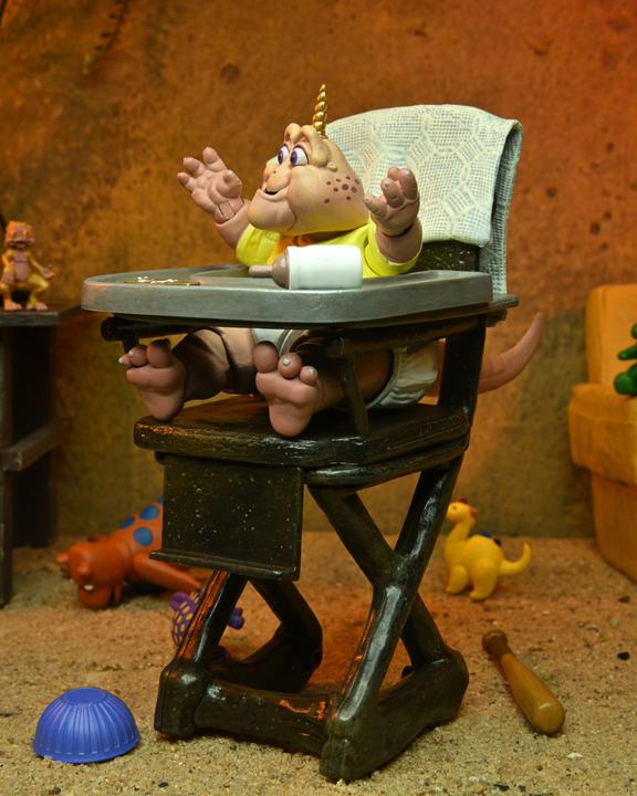 Actual product image Neca Dinosaurs Action Figure Ultimate Baby Sinclair 18 cm