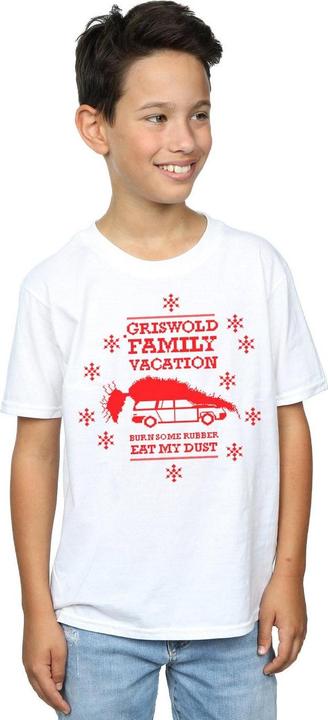 Image du produit National Lampoon´s Vacation National Lampoon's Christmas Vacation - T-shirt EAT MY DUST - Garçon (152, 158)
