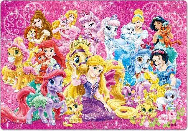 Actual product image Disney Princesses children's puzzle 60 pieces (60 pieces)