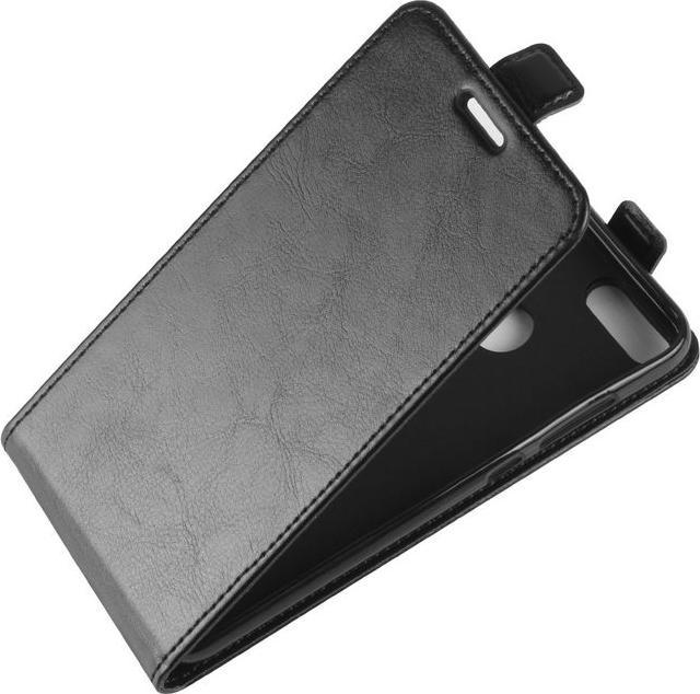 Actual product image MU Classic Crazy Horse Leather Flipcase (Huawei P Smart+)