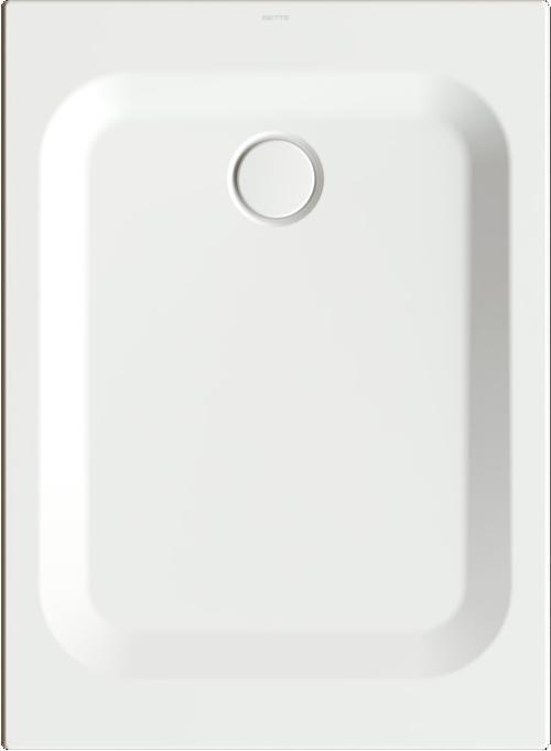 Actual product image Bette Ultra rectangular shower tray 1100x800x35mm, with glaze plus, 8729