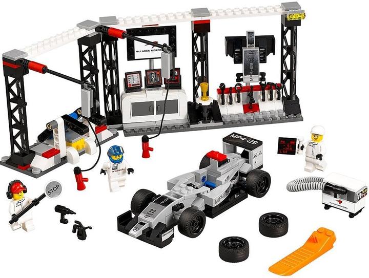 Produktbild LEGO Speed Champions - McLaren Mercedes Boxenstopp (75911, LEGO Speed Champions)