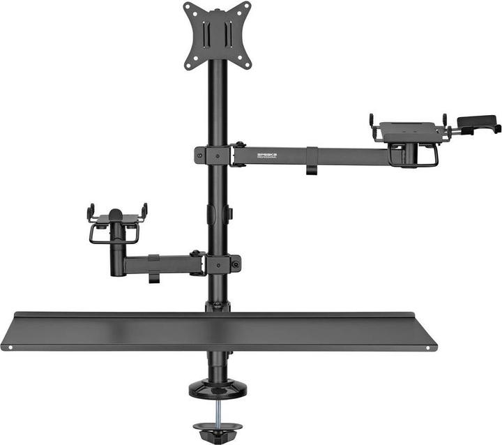 Actual product image SpeaKa Professional Keyboard VESA holder Suitable for series (holder): Universal (32.01")